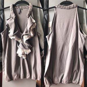 Anthropologie Ruffled Top